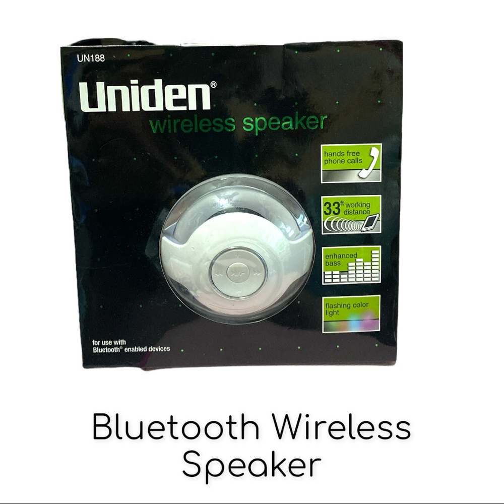 Wireless Bluetooth Speaker - White - Billboard NWT
